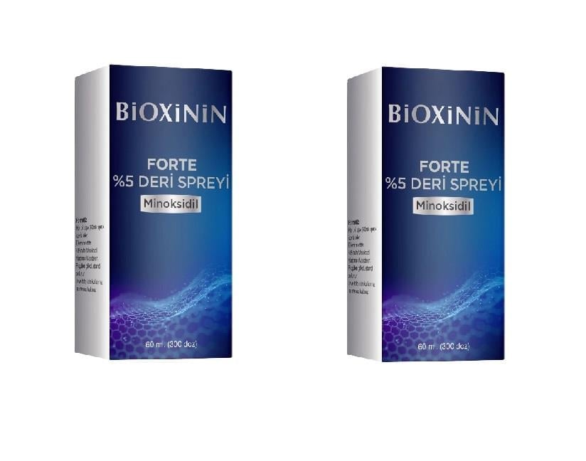 Bioxinin %5 Deri Spreyi 60 ml 2 adet