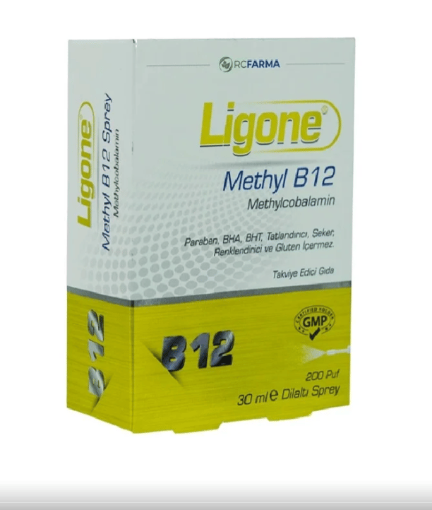 Ligone Methyl B12 30 ml Dilaltı Sprey