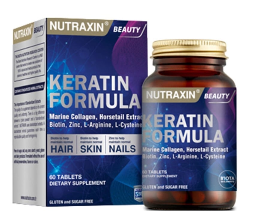 Nutraxin Keratin Formula 60 Tablet