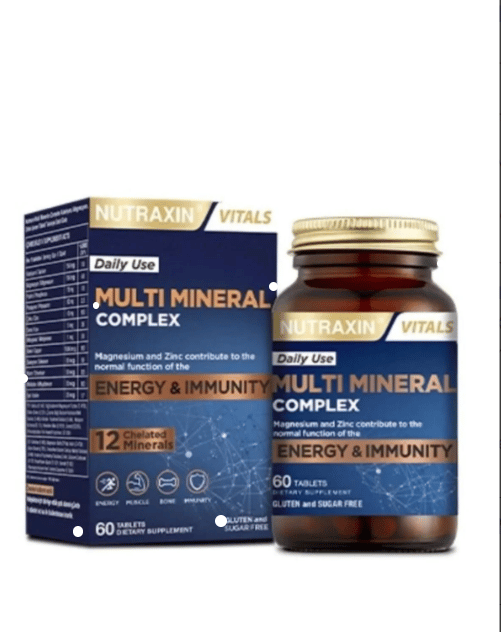 Nutraxin Vitals Multi Mineral Complex 60 Tablet