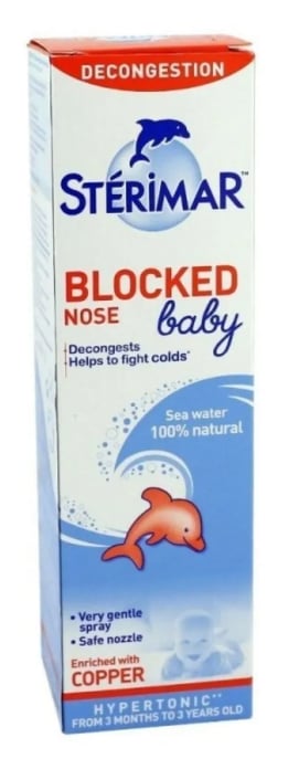 Sterimar 100 Ml Hypertonıc Baby Tıkalı Burun Spreyi