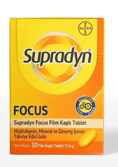 Supradyn Focus 30 Tablet