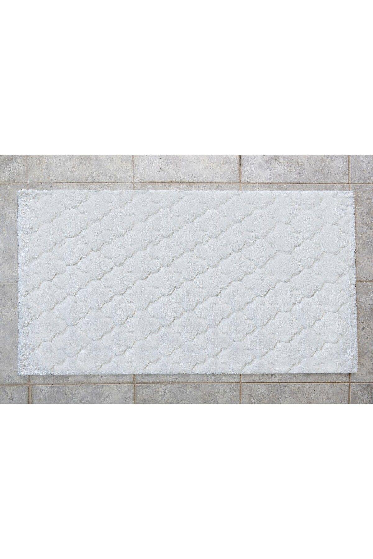 Banyo Paspası Diamond 60*100 Krem