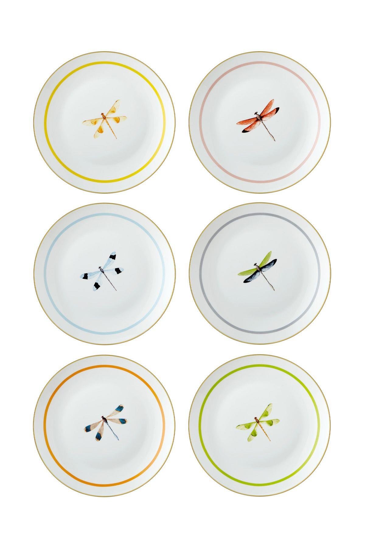 Dragonfly Pasta Tabağı 6 Kişilik