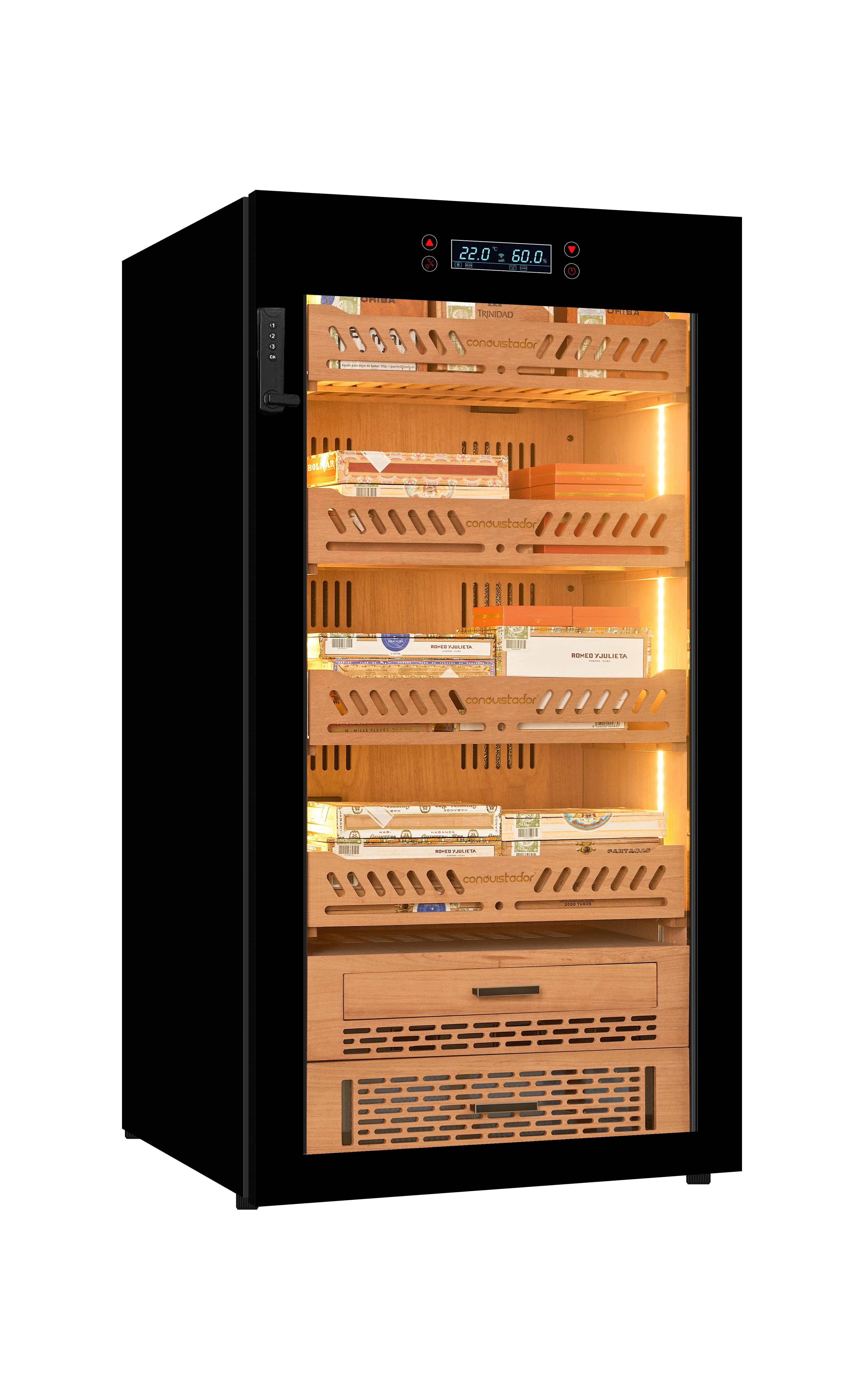 Conquistador Elektrikli Humidor-Puro Dolabı