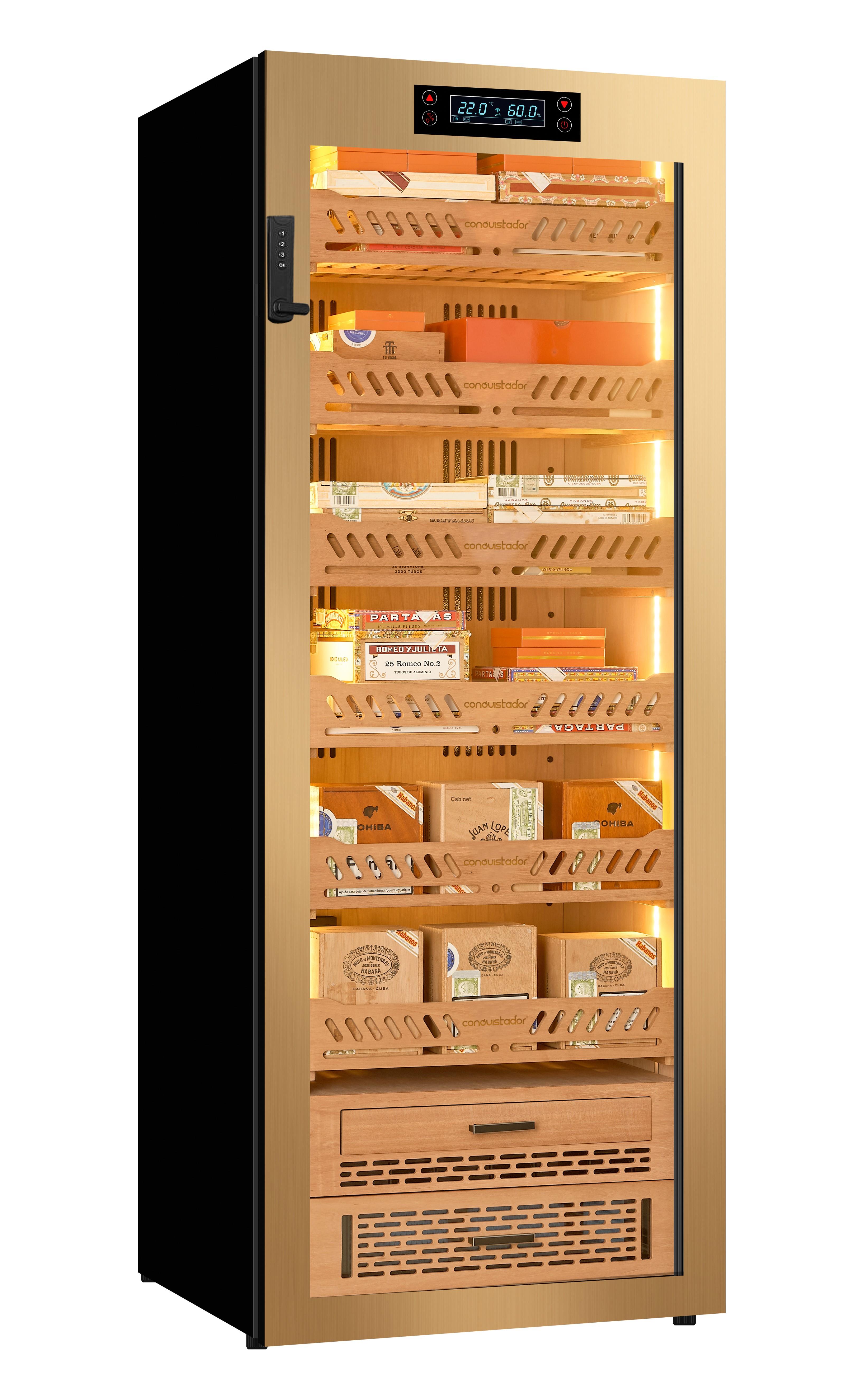 Conquistador Elektrikli Humidor-Puro Dolabı