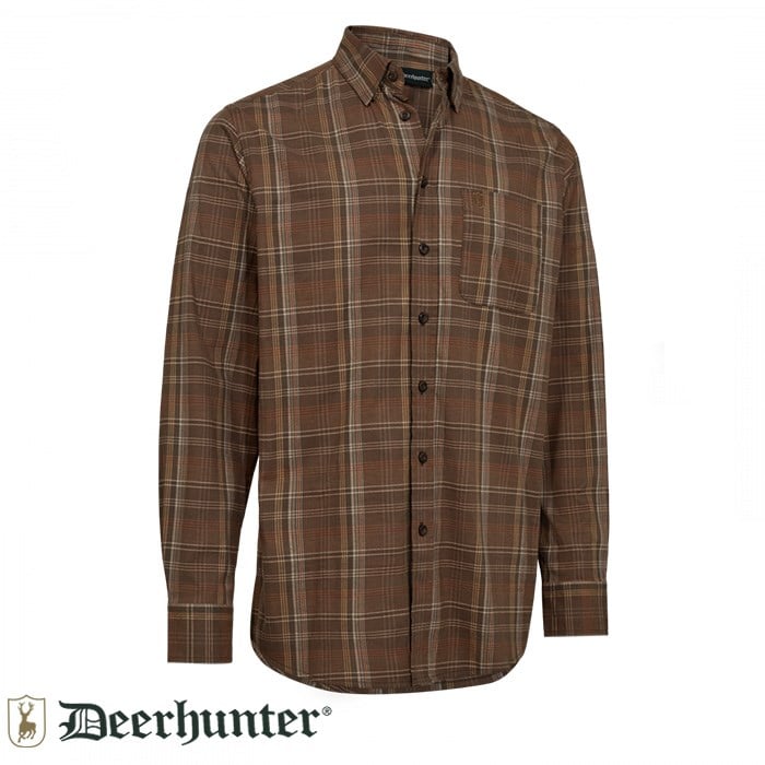 DEERHUNTER Ashton 38749 Yeşil Kareli Gömlek 39/40
