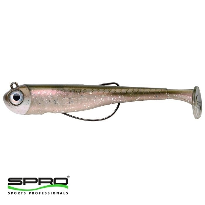SPRO Guts Bait UV Olive&Pearl 9,5CM Silikon Yem