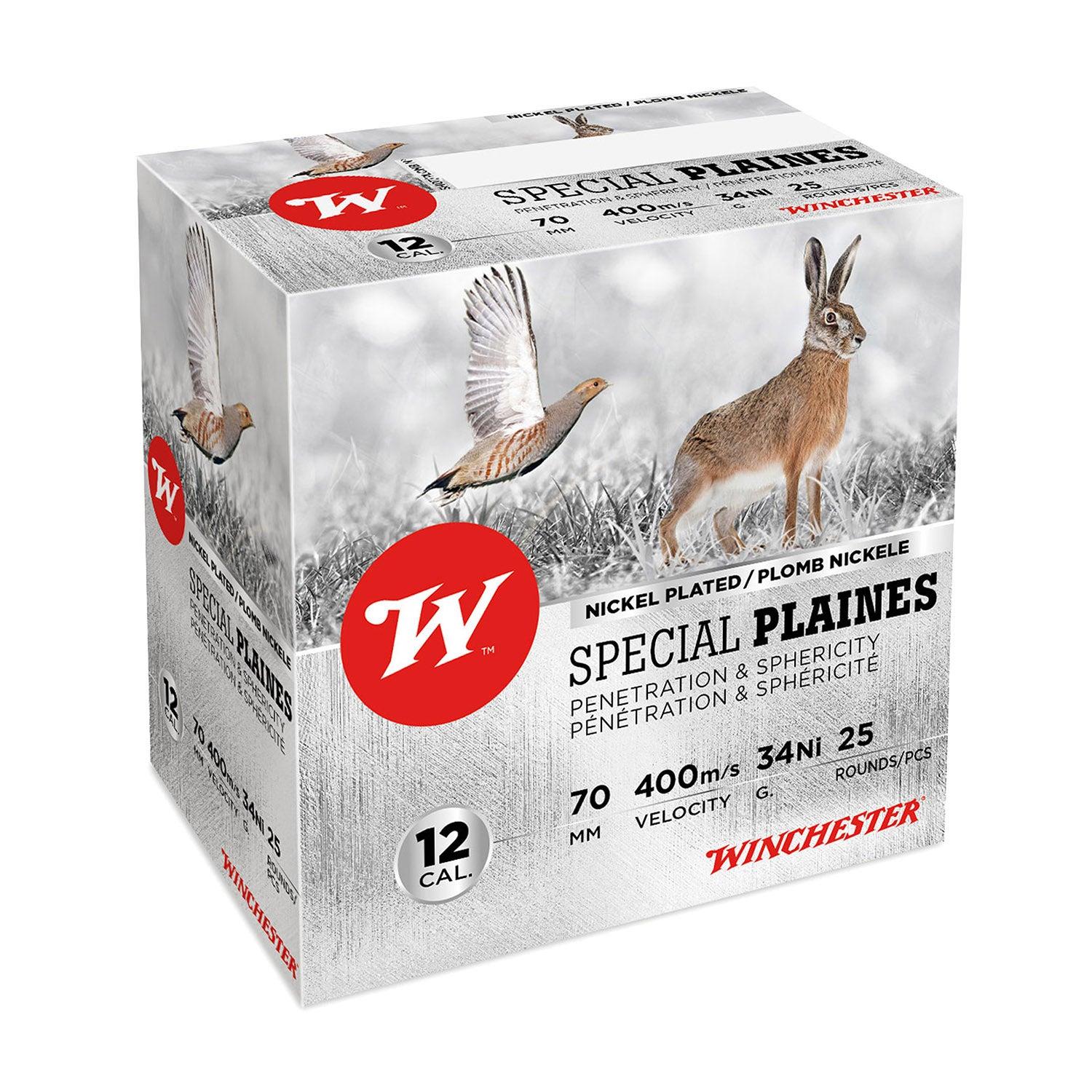 Winchester S.Plaines 12-70, 16mm 12/34 Gr Ni, 25/250 N4