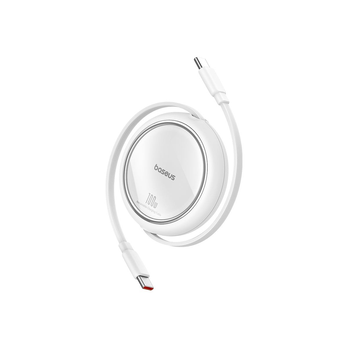 Baseus Free2Draw Mini 100W USB-C to USB-C 1.5 Metre Geri Çekilebilir Hızlı Şarj ve Data Kablosu - BeyazBaseus Free2Draw Mini 100W USB-C to USB-C 1.5 Metre Geri Çekilebilir Hızlı Şarj ve Data Kablosu - BeyazBaseusKabloP10364500213-01