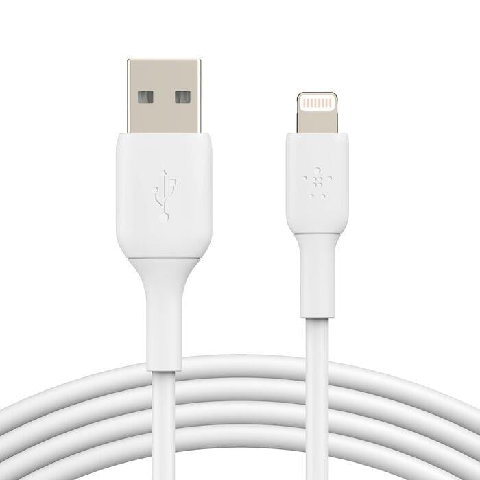 Belkin CAA001BT1MWH BoostCharge USB-A to Lightning 1M Şarj Kablosu - BeyazBelkin CAA001BT1MWH BoostCharge USB-A to Lightning 1M Şarj Kablosu - BeyazBelkinKabloCAA001BT1MWH