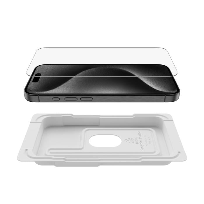 Belkin iPhone 15 Pro Için Temperli Cam Ekran Koruyucu (Kolay Hizalama Tepsili) / OVA137ZZBelkin iPhone 15 Pro Için Temperli Cam Ekran Koruyucu (Kolay Hizalama Tepsili) / OVA137ZZBelkinCep Telefonu Ekran KoruyucuOVA137ZZ