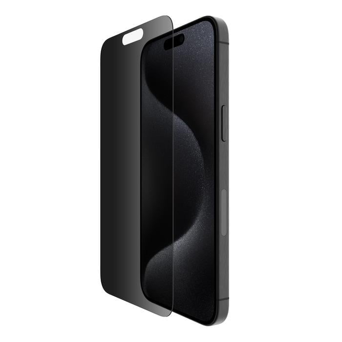Belkin Screenforce Temperedglass iPhone 15 Pro Max İçin Privacy Ekran KoruyucuBelkinCep Telefonu Ekran KoruyucuOVA150ZZ