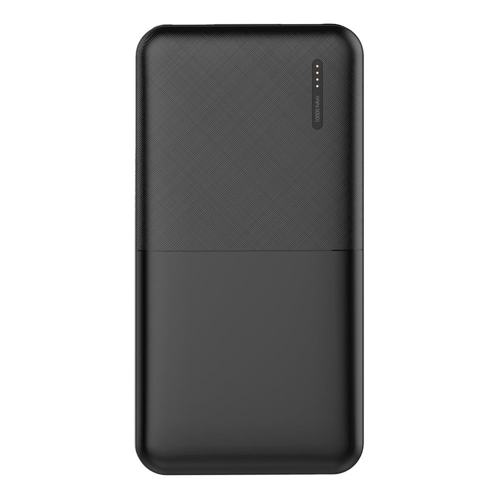 Dexim M9 10.000mAh Led Işıklı Powerbank - SiyahDeximPowerbankDCA0065