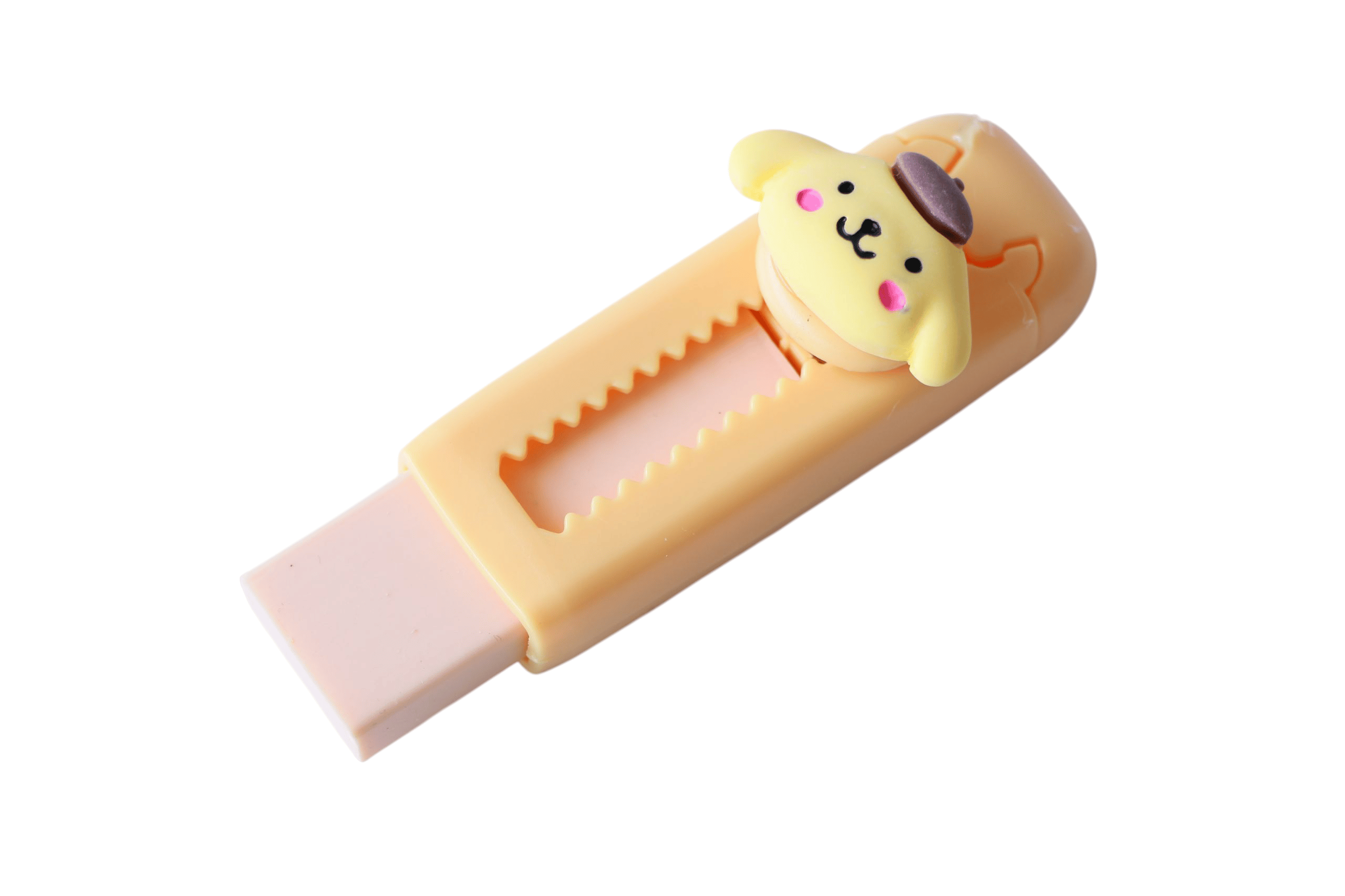 Sanrio Sarı İtme-Çekme Silgi