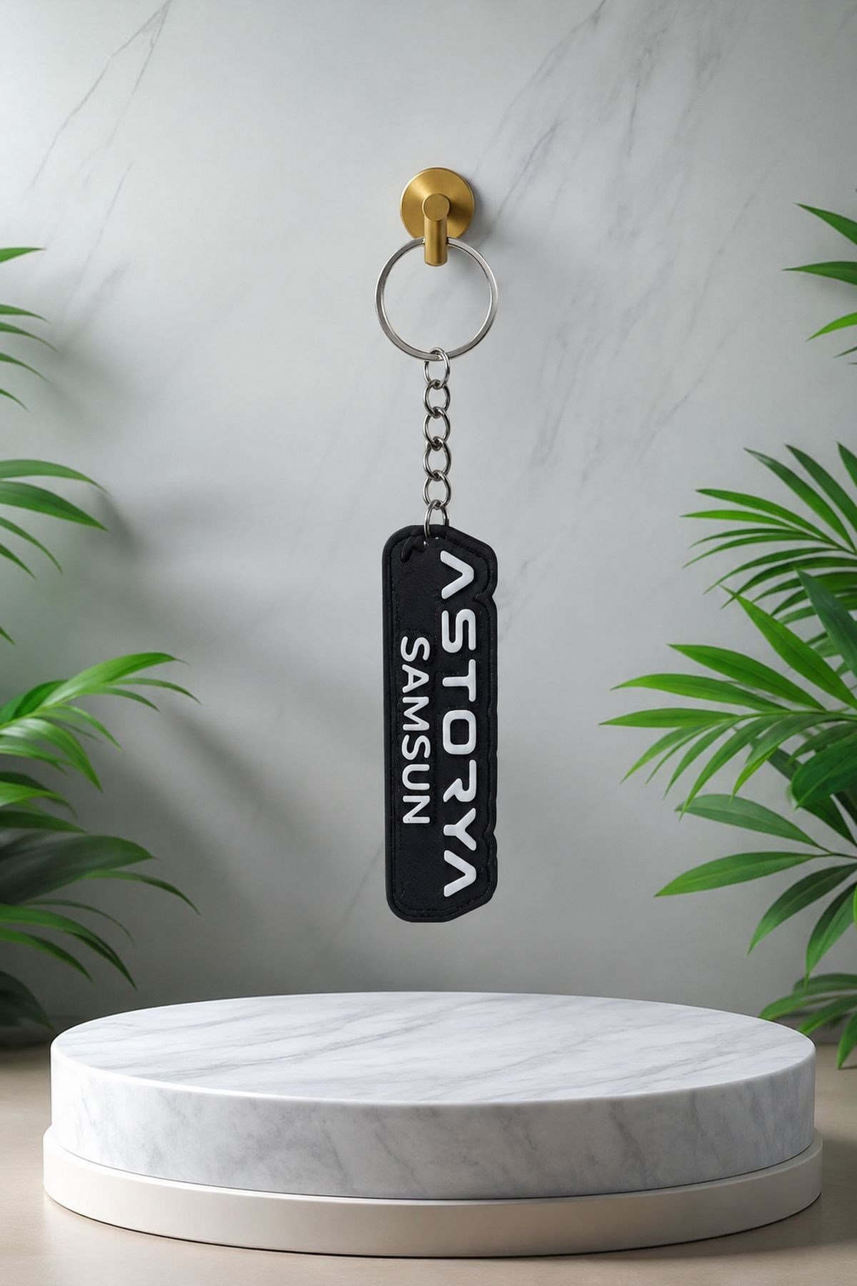 Astorya Samsun Anahtarlık Siyah