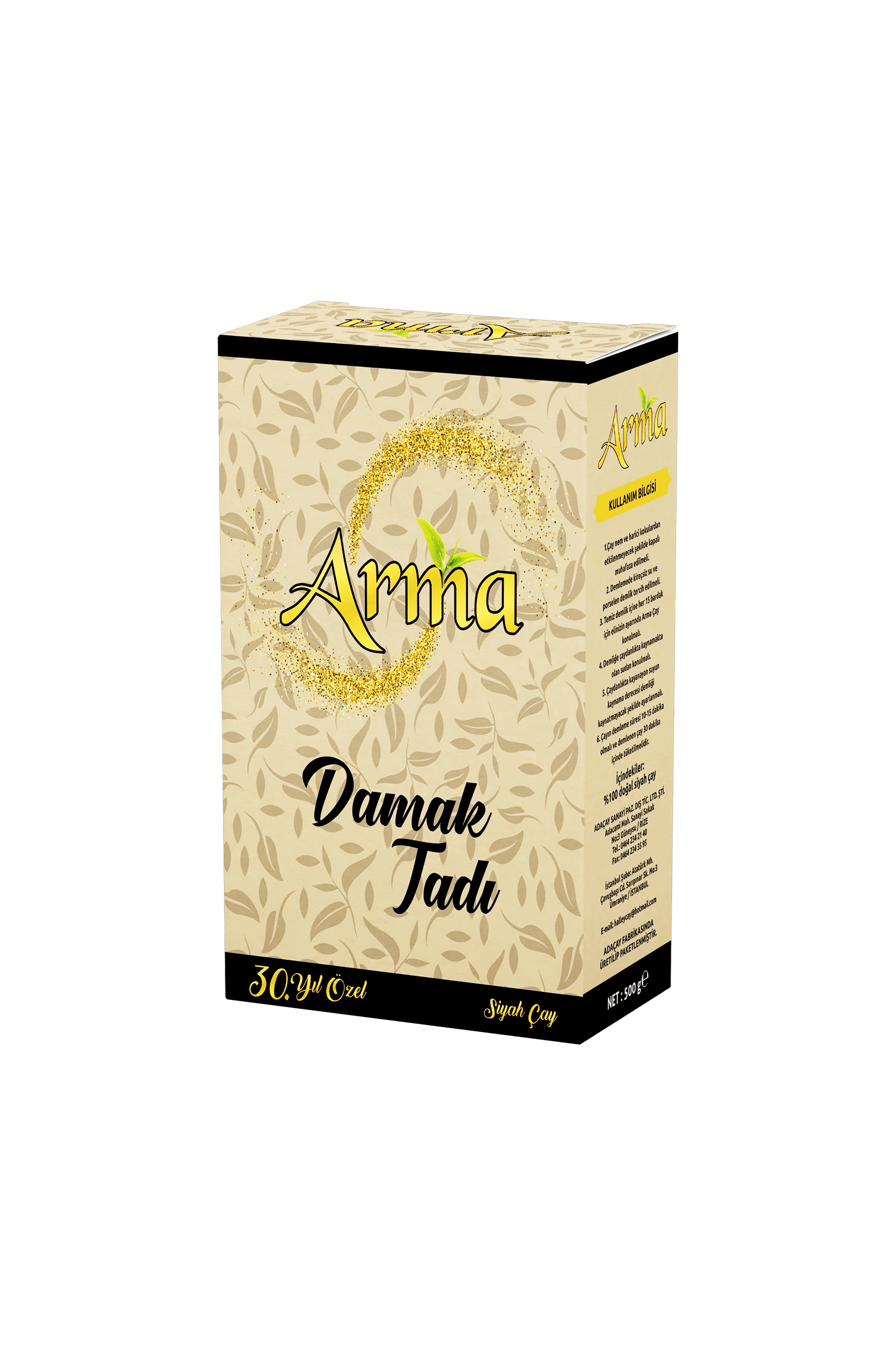 Arma Damak Tadı 30.Yıl Çayı 500gr 2 Kutu
