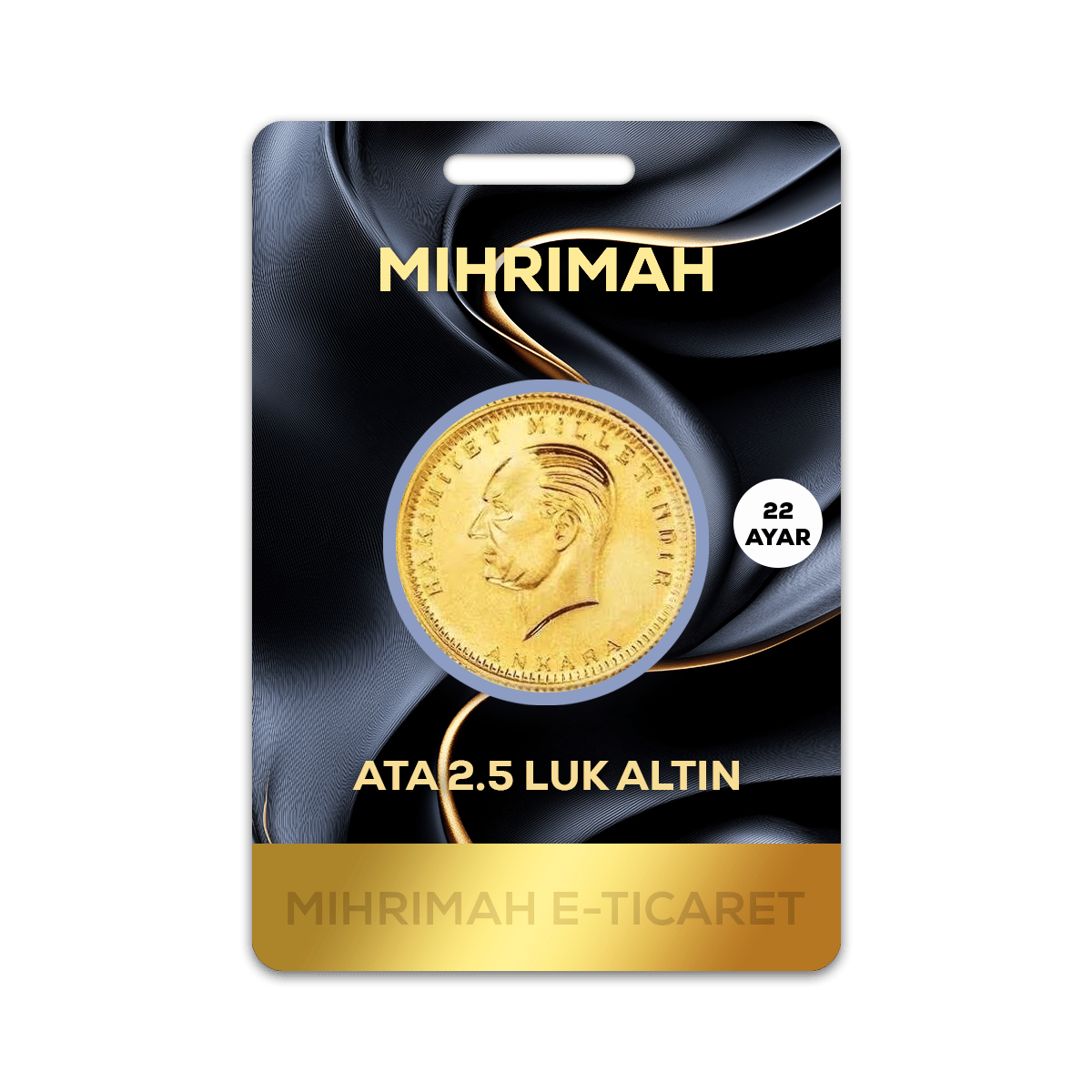 Ata Lira 2.5 luk Gremise Altın Eski Tarihli