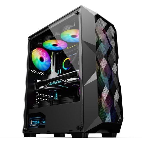 İzoly Exit i5-10400F 16GB 512GB M.2 NVMe RX 580 8GB Oyuncu Masaüstü Bilgisayarı