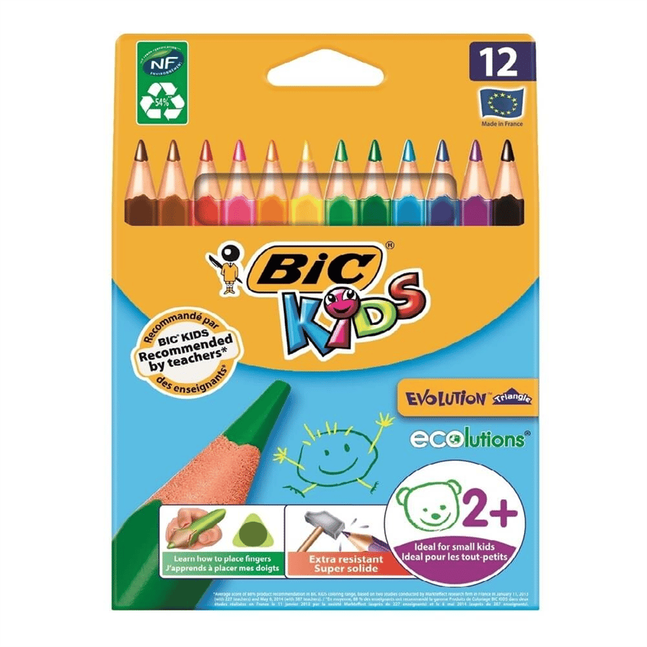 BIC KURUBOYA EVOLUTION ÜÇGEN JUMBO12Lİ 829735