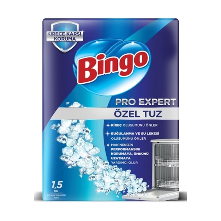 BİNGO BULAŞIK MAKİNESİ TUZU 1,5KG