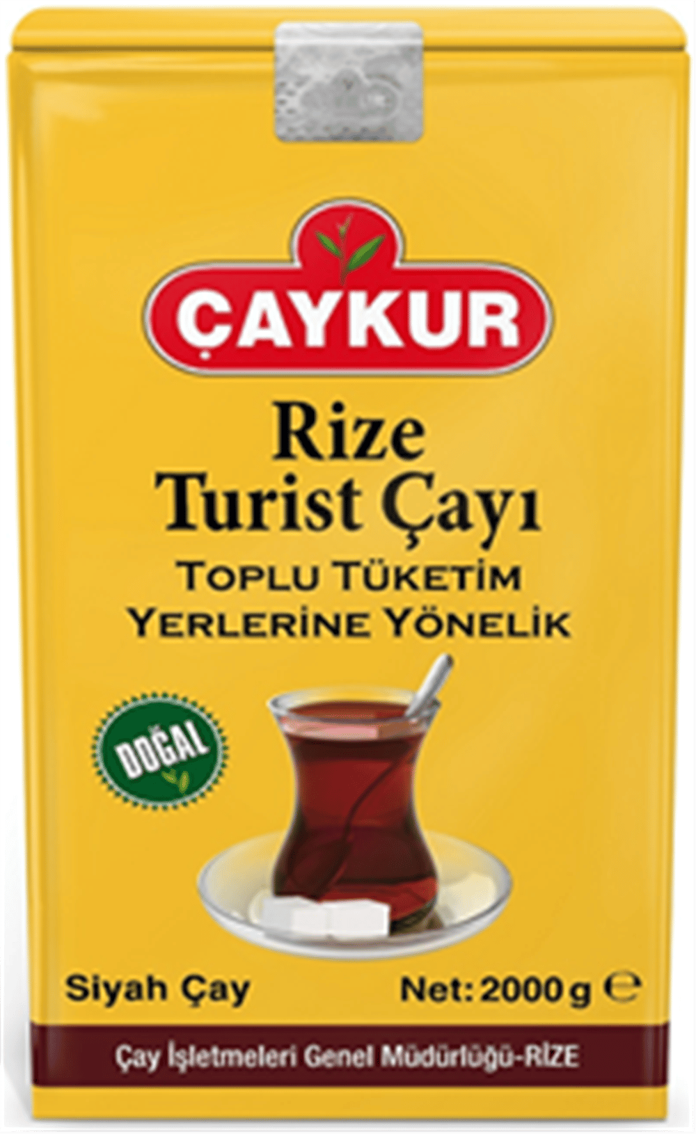 ÇAYKUR RİZE TURİST ÇAYI 2 KG. EDT