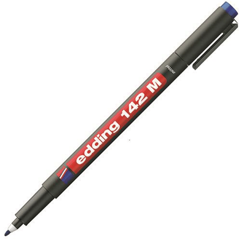 EDDING ASETAT KALEMİ MAVİ E-142M