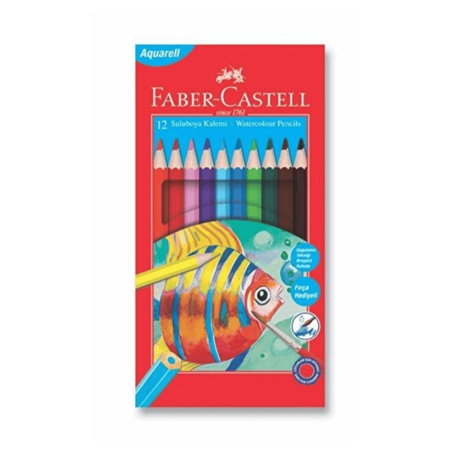 FABER KURUBOYA REDLİNE AQUAREL KARTON KUTU 12 Lİ 110622