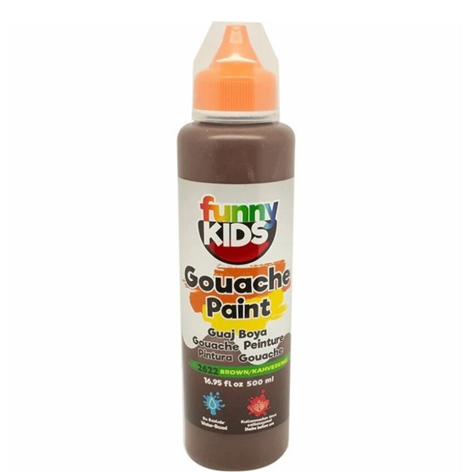 FUNNY KIDS GUAJ BOYA 500 CC KAHVERENGİ
