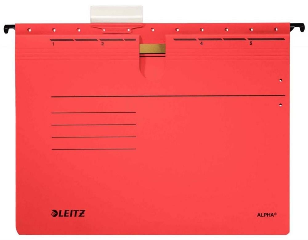 LEITZ ASKILI DOSYA TELLİ L-19840025 KIRMIZI