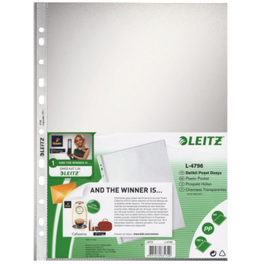 LEITZ POŞET DOSYA A4  L-4796