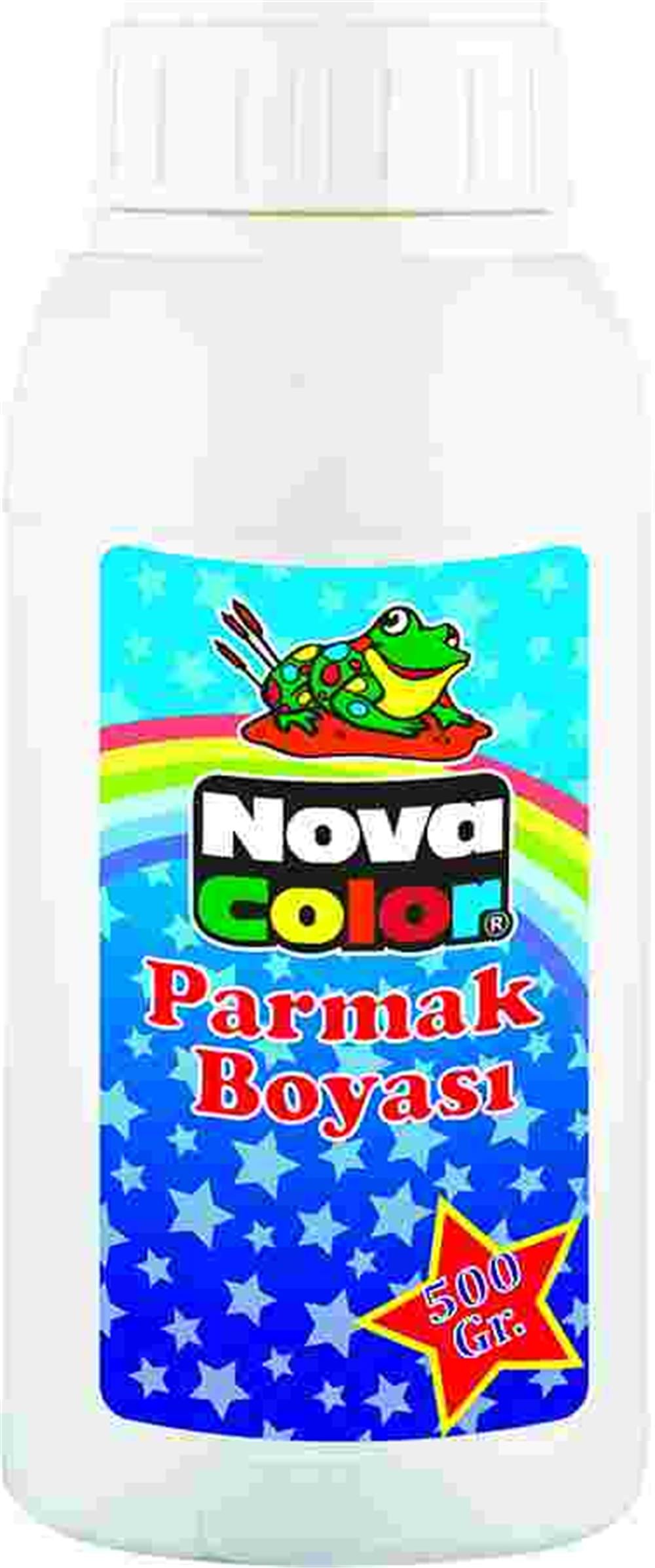 NOVA COLOR PARMAK BOYASI 500 GR BEYAZ NC-374