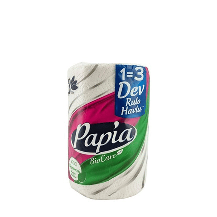 PAPİA BIO 1=3 DEV HAVLU 2025