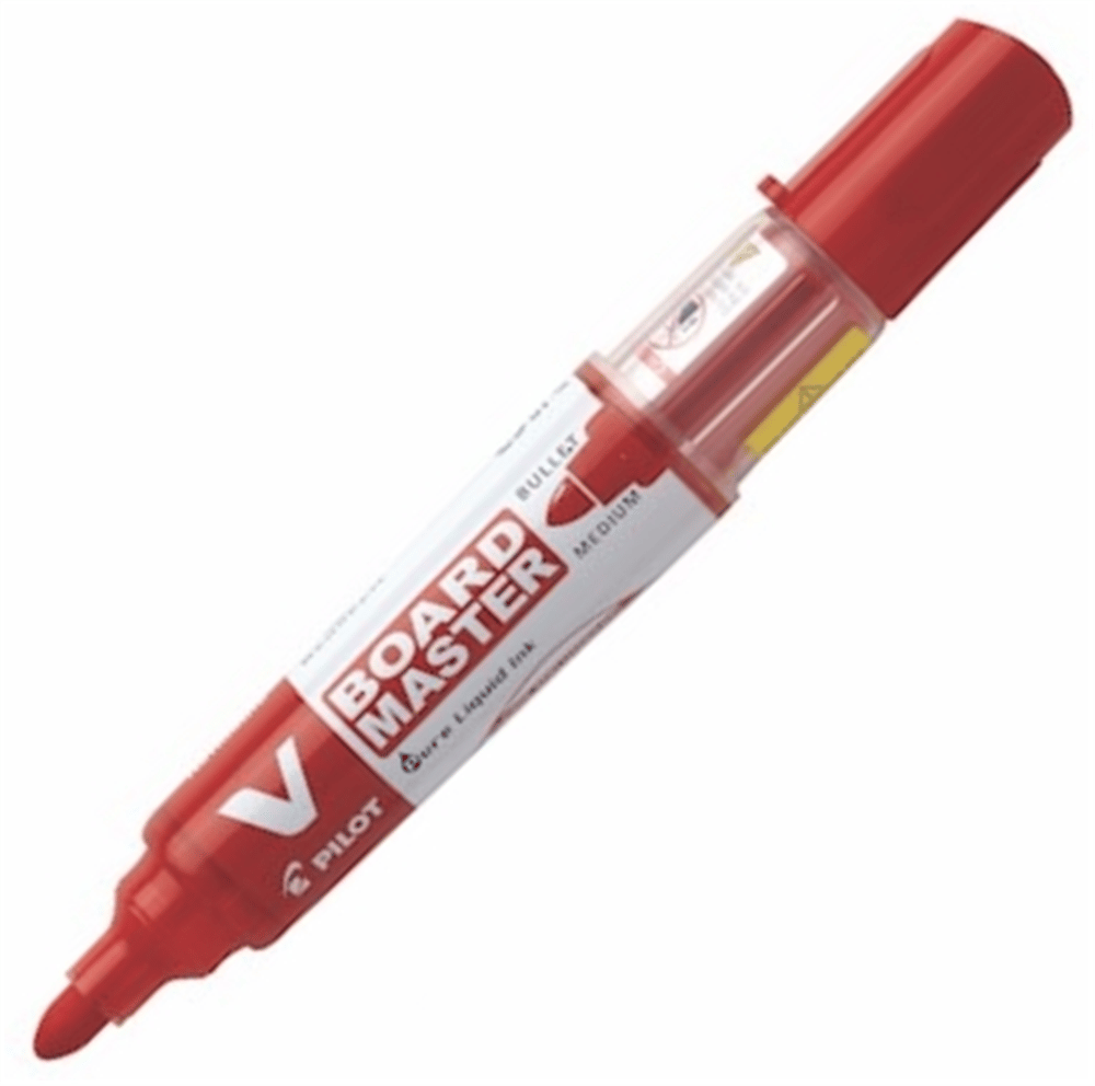 PILOT TAHTA KALEMİ KIRMIZI V BOARD MASTER