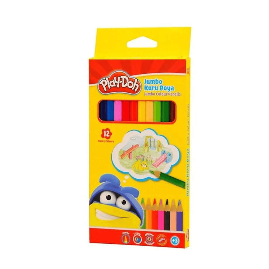 PLAY-DOH KURUBOYA JUMBO 12 RENK 004