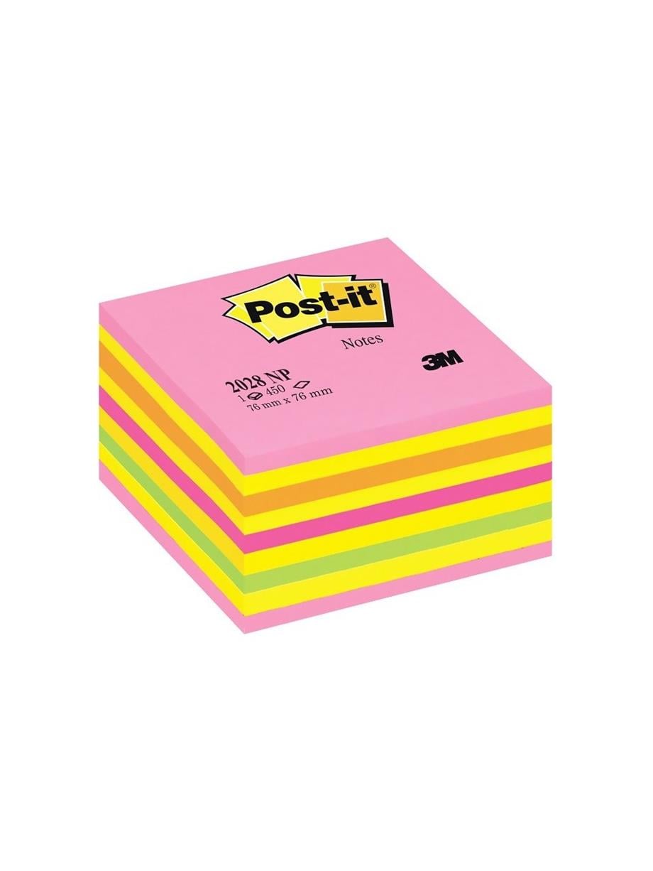 POST-IT KÜP NOT PEMBE TONLARI 450 YP. 76X76 2028NP