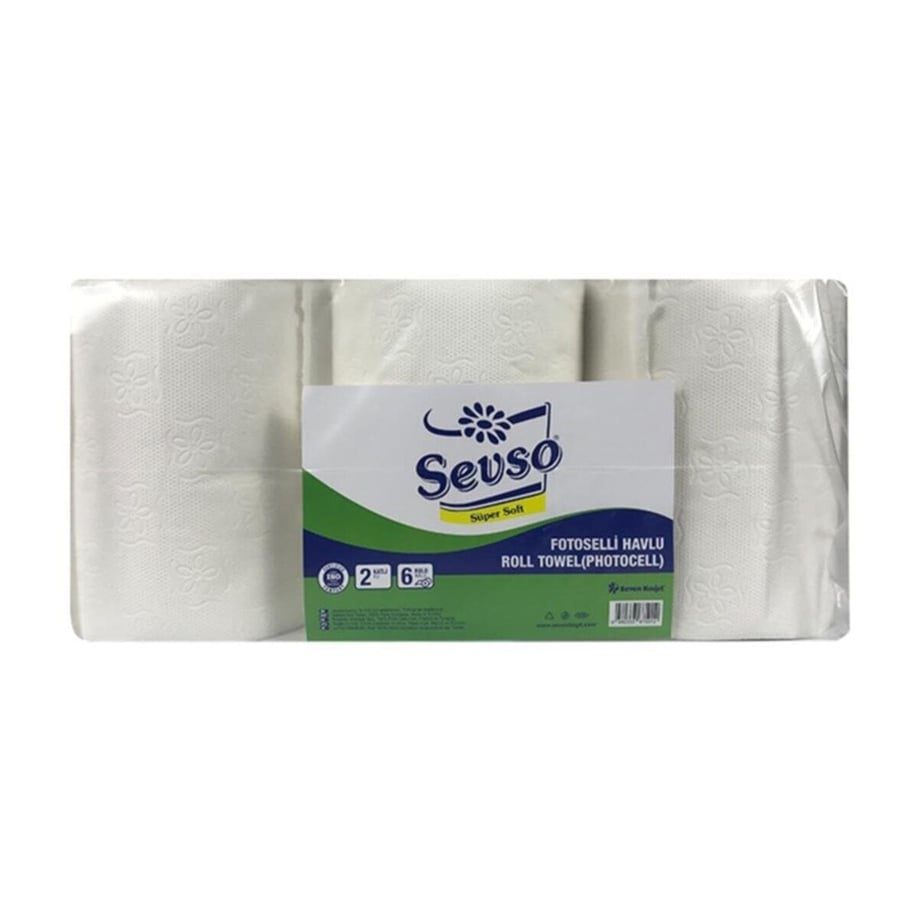 SEVSO FOTOSELLİ HAVLU 4 KG. 6LI PAKET
