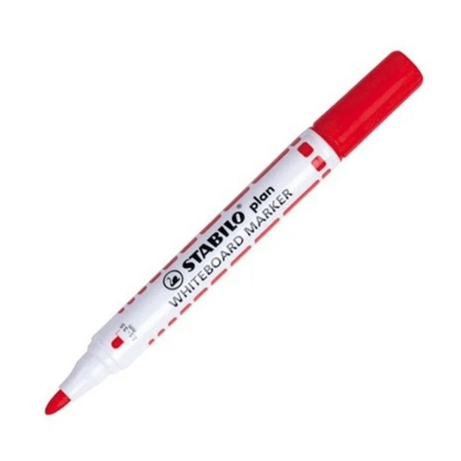 STABILO BEYAZ TAHTA KALEMİ KIRMIZI 641/40