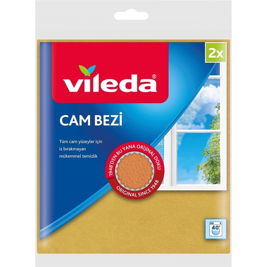VİLEDA İZ BIRAKMAYAN CAM BEZİ 2 Lİ 157952