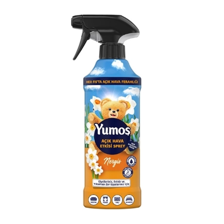 YUMOŞ ODA SPREY AÇIK HAVA ETKİSİ NERGİS 430 ML