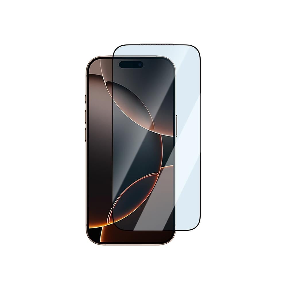 Apple iPhone 14 Plus CaseWorld Applicator Serisi 2.5D Eyesafe Mavi Işık Teknolojili 0.33mm Temperli Cam Ekran Koruyucu + Uygulama Aparatı