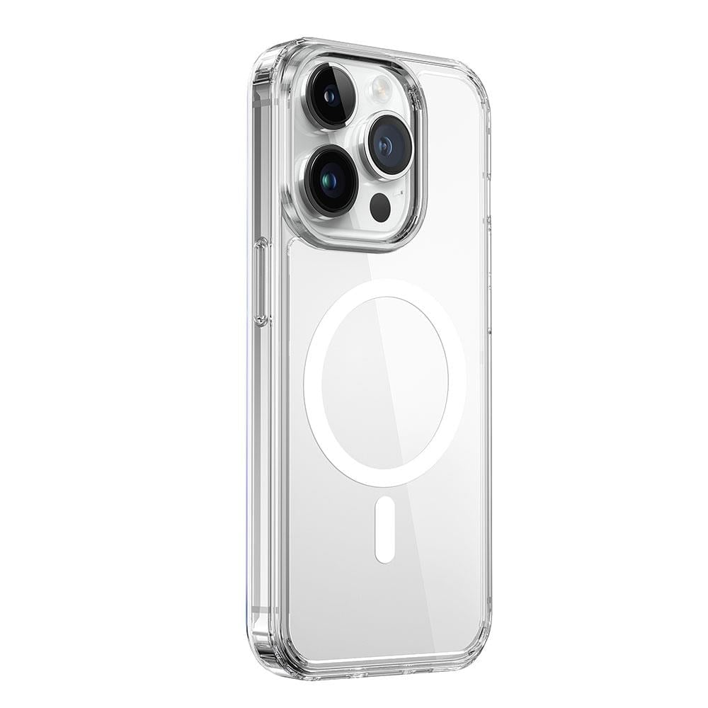 Apple iPhone 15 Pro Kılıf Wiwu MCC-101 Magnetic Crystal Sert PC Kapak