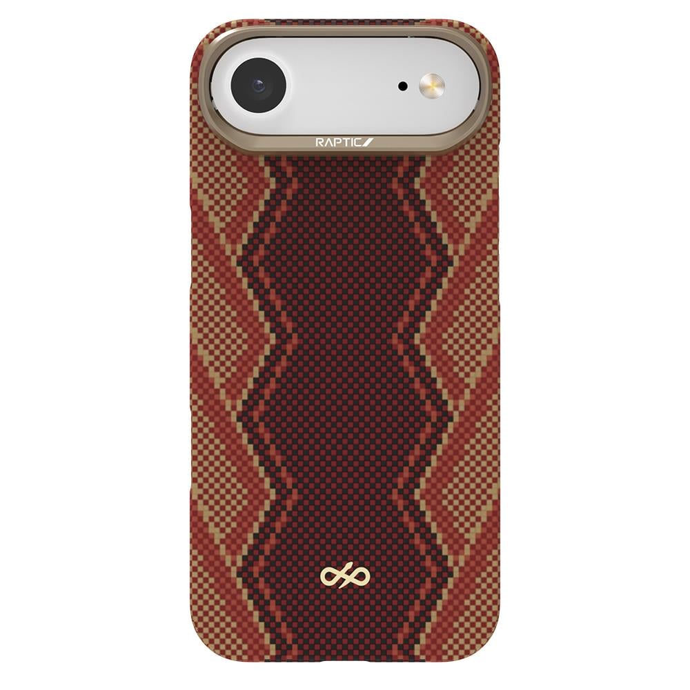 Apple iPhone 17 Air Kılıf M-safe Şarj Özellikli Raptic Aramid Skin Bionic Serisi Kapak