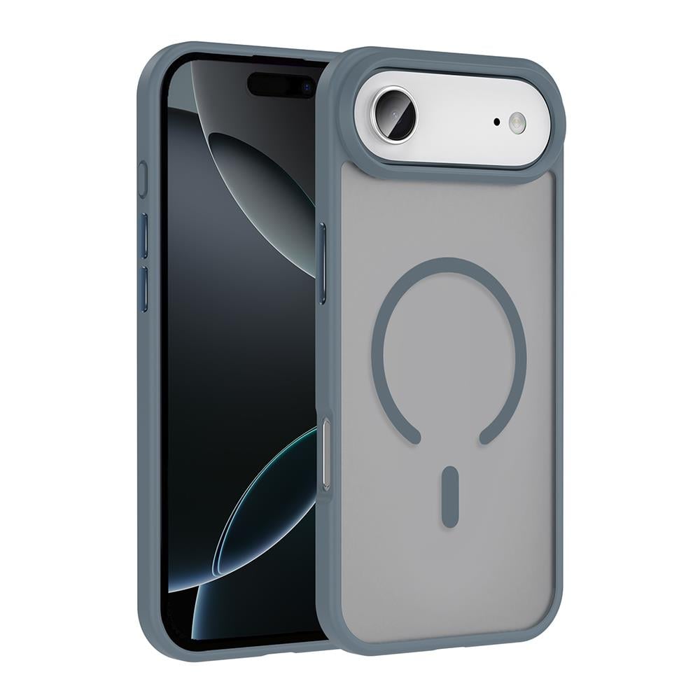 Apple iPhone 17 Air Kılıf M-safe Şarj Özellikli Mat Arka Yüzey Zore Sio Kapak
