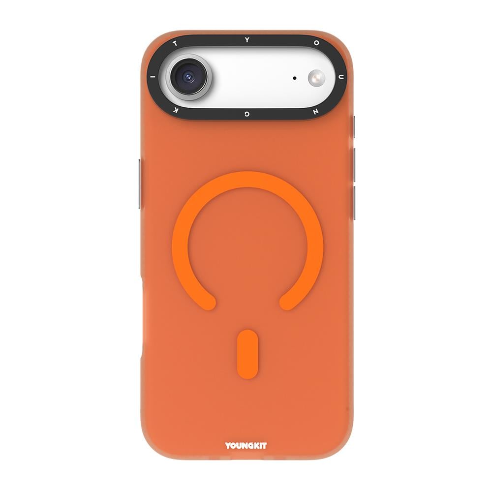Apple iPhone 17 Air Kılıf M-safe Şarj Özellikli Youngkit Hidden Sand Serisi Kapak