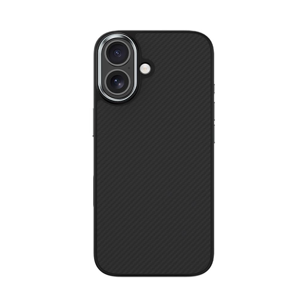Apple iPhone 17 Kılıf Karbon Fiber M-safe Şarj Özellikli Benks Hybrid ArmorPro 600D Kevlar Kapak