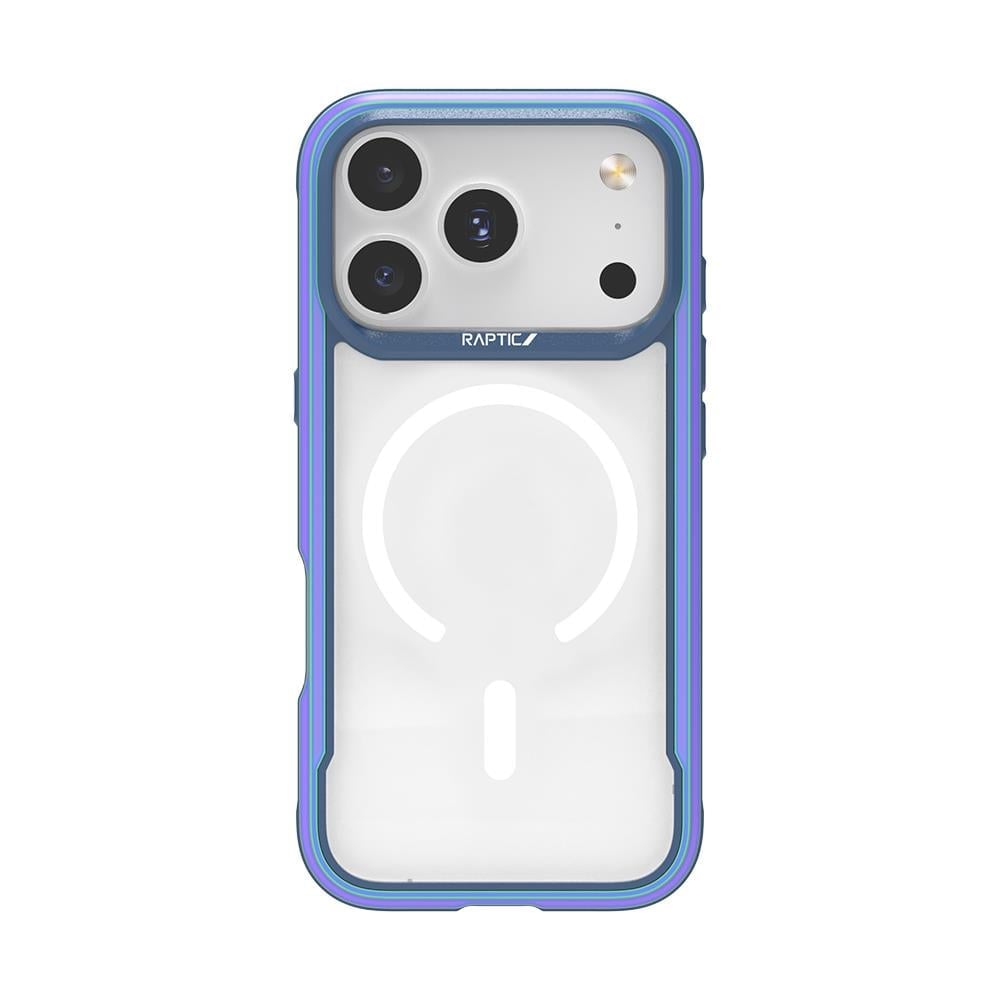 Apple iPhone 17 Pro Kılıf M-safe Şarj Özellikli Airbagli Raptic Shield Serisi Şeffaf Arka Yüzey Kapak