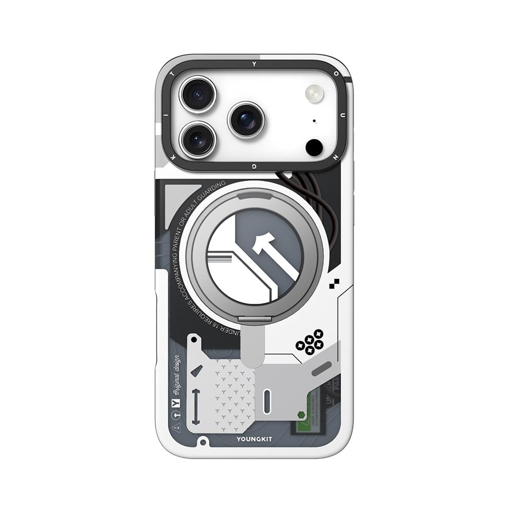 Apple iPhone 17 Pro Max Kılıf M-safe Şarj Özellikli Youngkit Starship Serisi Kapak
