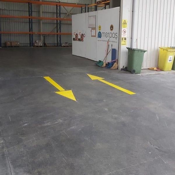 Ok Boyama ŞablonuSBL-07-001585Ok İşareti Boyama Şablonu