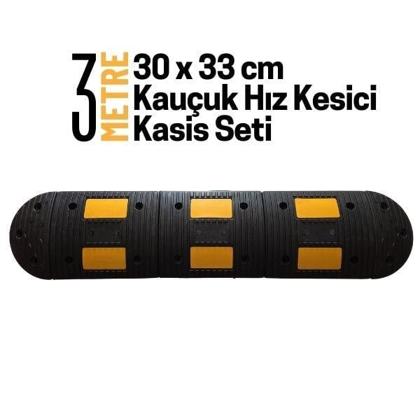 30x33 cm Kauçuk Hız Kesici Kasis Seti 3 MetreHYL3033K-33 Metre Kauçuk Hız Kesici Kasis Seti 30x33 cm